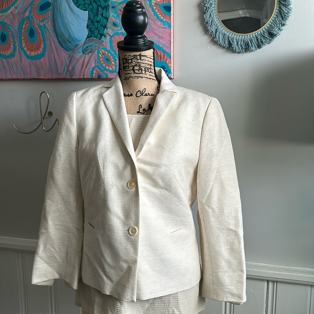 Akris Punto Vintage Special collection off white/cream blazer